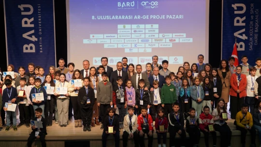 'Çocuk Mucitler' BARÜ'de Yeteneklerini Sergiledi