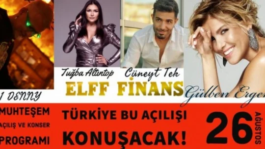 ELFF Finans, ünlüler geçidiyle açılıyor