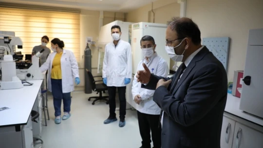 Güner'den Merkez Araştırma Laboratuvarına ziyaret