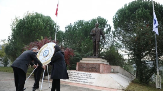 Bartın Üniversitesi, Atatürk'ü andı