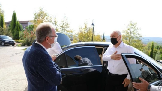 Hatipoğlu'dan Uzun'a ziyaret