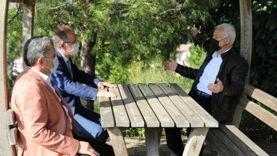 Hatipoğlu'dan Uzun'a ziyaret