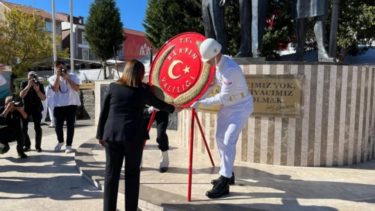 BARTIN GAZİLERİNİ UNUTMADI