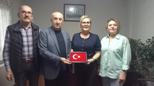 TÜED Bartın Şubesi'nden Hergün Gazetesi'ne Kutlama Ziyareti