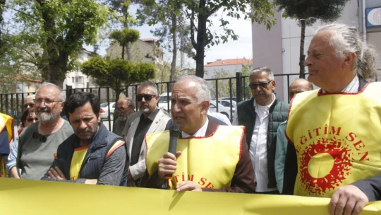 Eğitim Sen Genel Başkanı Kemal Irmak Bartın'a geldi