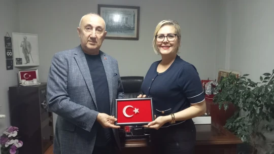 TÜED Bartın Şubesi'nden Hergün Gazetesi'ne Kutlama Ziyareti