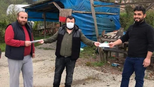 Korona virüs bu köye uğramadı