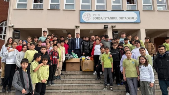 Bartın Belediyesi'nden Okullara Destek