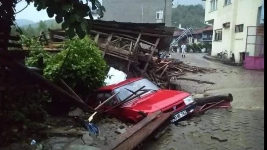 Bartın'da sel felaketi