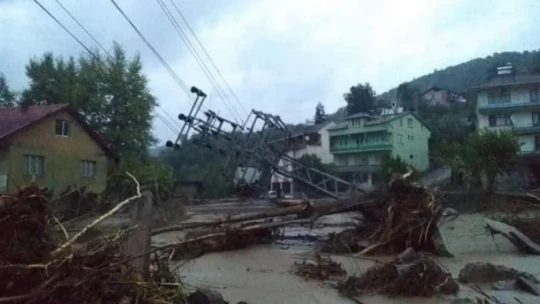 Bartın'da sel felaketi
