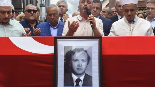 Eski Bakan Hasan Akyol'a son veda.