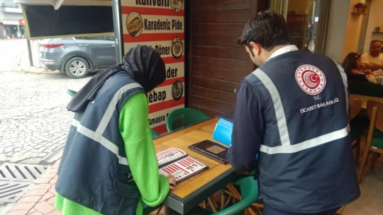 Market ve Lokantalarda Etiket Kontrolü