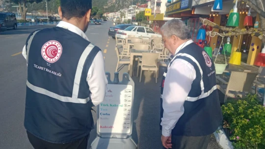 Market ve Lokantalarda Etiket Kontrolü