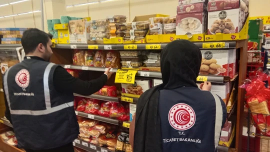 Market ve Lokantalarda Etiket Kontrolü