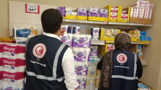 Market ve Lokantalarda Etiket Kontrolü