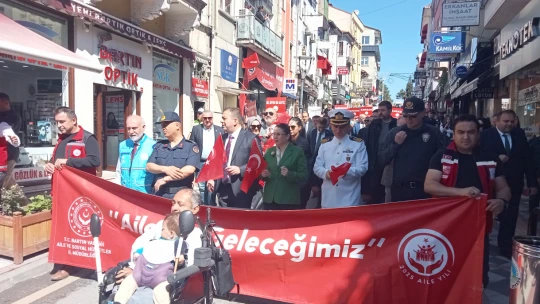 Ailenin değeri Bartın sokaklarında haykırıldı