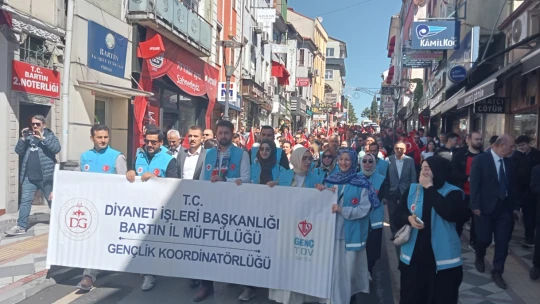 Ailenin değeri Bartın sokaklarında haykırıldı
