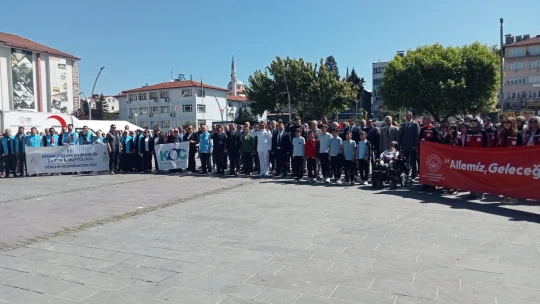 Ailenin değeri Bartın sokaklarında haykırıldı