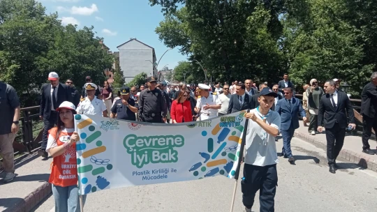 Bartın'da 'Çevrene İyi Bak' Yürüyüşü