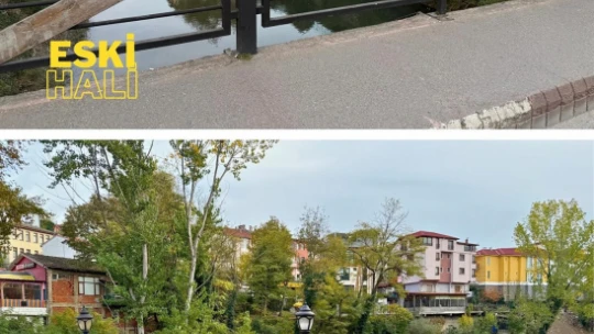 Tarihi Köprü Daha Estetik ve Güvenli Hale Getirildi