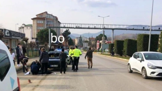 Çaycuma köprüsünde kaza