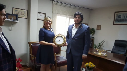 Saadet Partisi Gençlik Kollarından Çınçın'a ziyaret