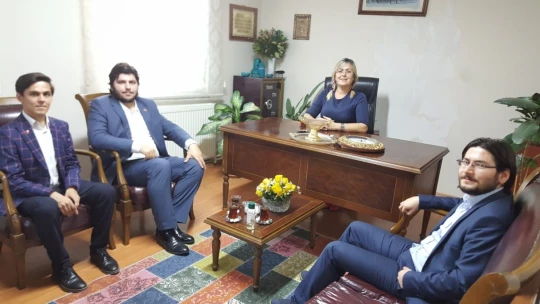Saadet Partisi Gençlik Kollarından Çınçın'a ziyaret