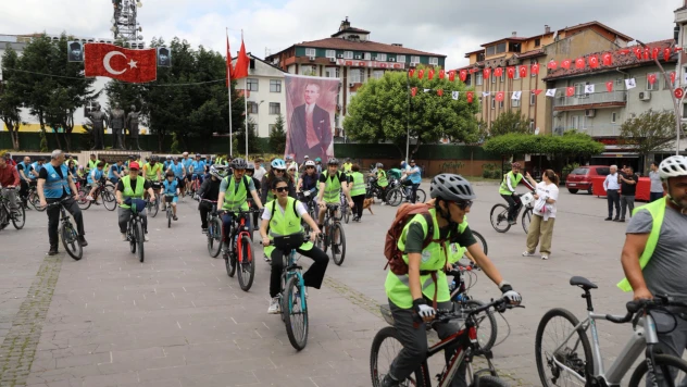 12. Geleneksel Yeşilay Bisiklet Turu Gerçekleştirildi