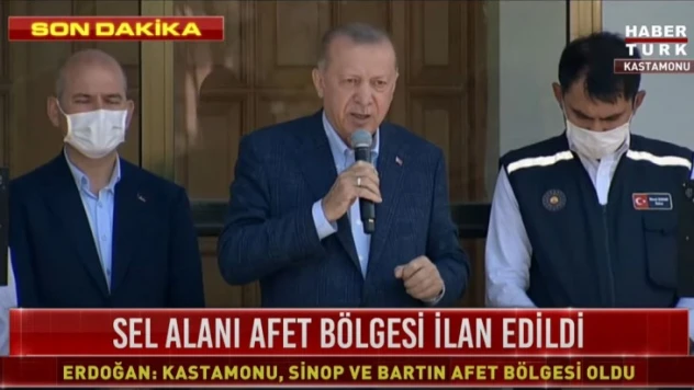 Afet bölgesi ilan edildi!