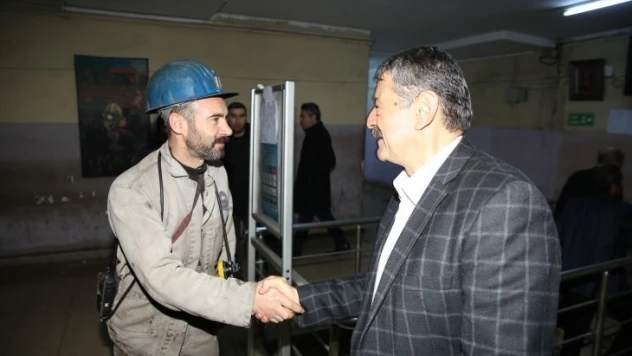 Akın Dünya Madenciler Gününü kutladı