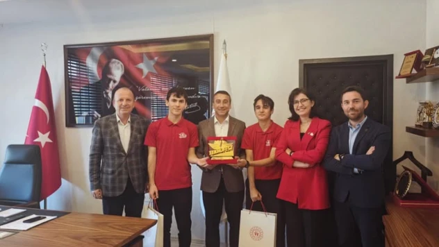 Akkaş TEKNOFEST Şampiyonlarını Misafir Etti