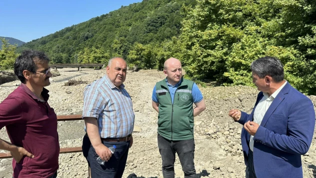 Aldatmaz'dan Kozcağız'da sel incelemesi