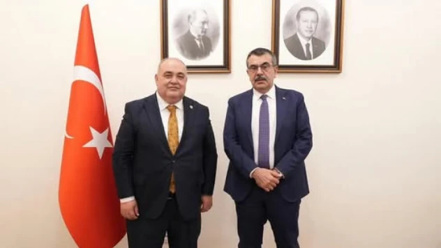 Aldatmaz'dan Milli Eğitim Bakanı Tekin'e ziyaret