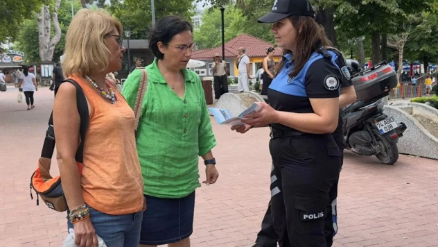 Amasra'da Rip Akıntısının tehlikesi anlatıldı