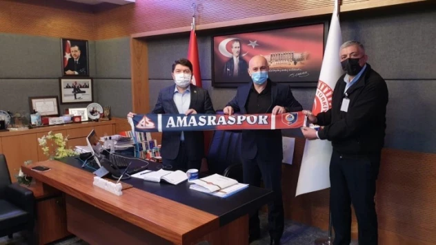 Amasraspor'dan Tunç'a ziyaret