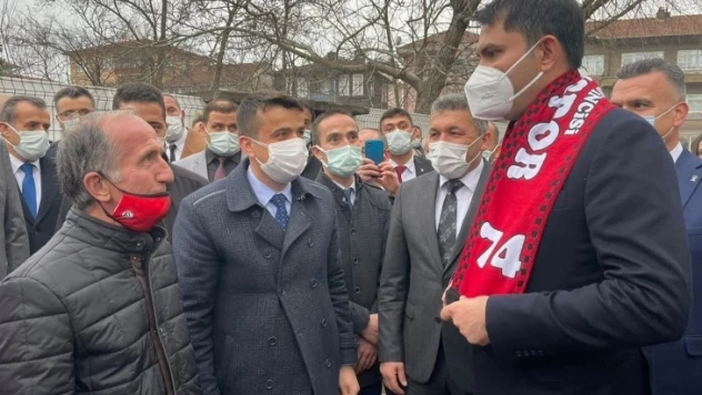 Bakan Kurum Bartınspor'a sahip çıktı