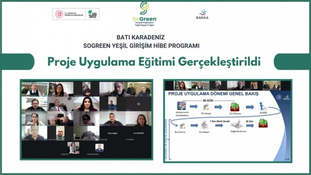 BAKKA'dan Yeşil Girişimcilere Proje Uygulama Eğitimi