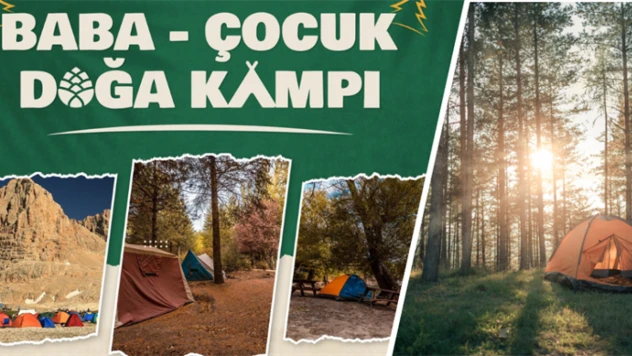 Balamba Tabiat Parkı'nda Baba-Çocuk Doğa Kampı