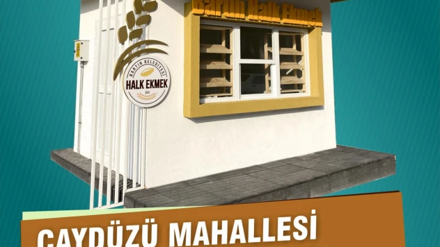 Bartın Belediyesi 12. Halk Ekmek Büfesini Çaydüzü'ne Açtı