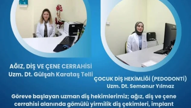 Bartın'da Çene Cerrahisi ve Pedodonti Hizmeti Başladı