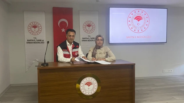 Bartın'da Çiftçiye Makine Desteği