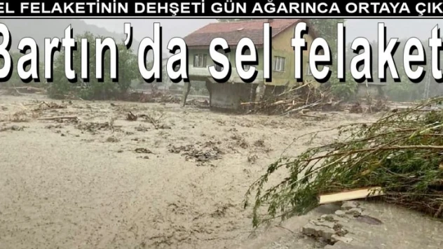 Bartın'da sel felaketi