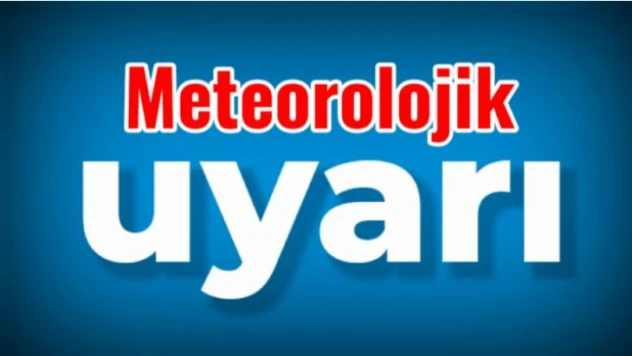 Bartın için turuncu uyarı