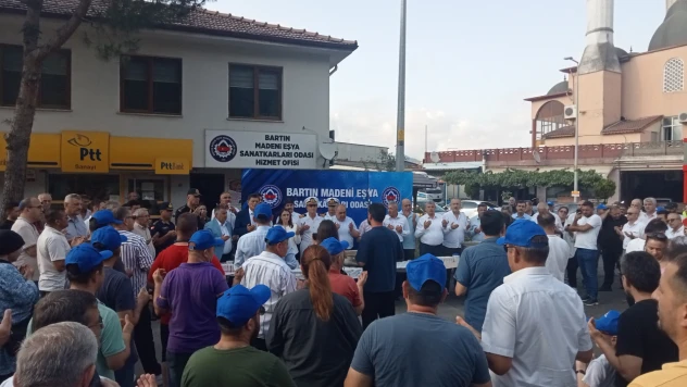Bartın Sanayi Sitesi'nde Aşure Buluşması