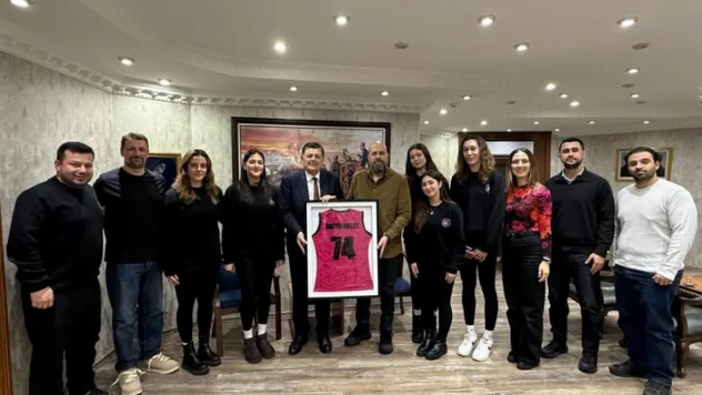 Bartın Volley Academy'den Yalçınkaya'ya Ziyaret