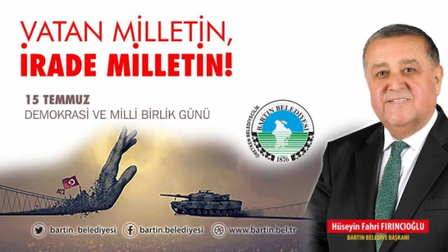 BAŞKAN FIRINCIOĞLU 'VATAN MİLLETİN İRADE MİLLETİN'