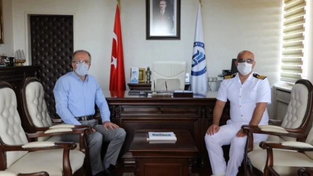 Çalışkan'dan Uzun'a veda ziyareti