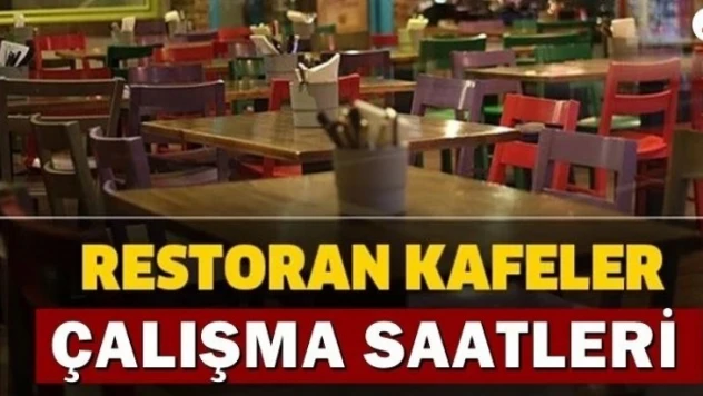 Çalışma saatleri içim yeni karar