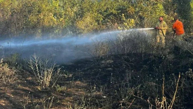 Çaybükü'nde Yangın Paniği