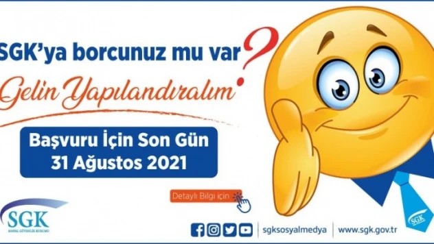 Çengel'den SGK yapılandırmanın detayları